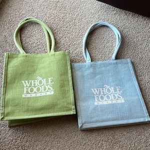 *** Bundles sale 30% off 4 or more items *** Whole Foods Reusable Shopping Totes